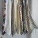 RePurposed NeckTie Skirt 30 to 36 inch waist 1 O A K Funky Fun Boho, Hippy FREE SHIPPING