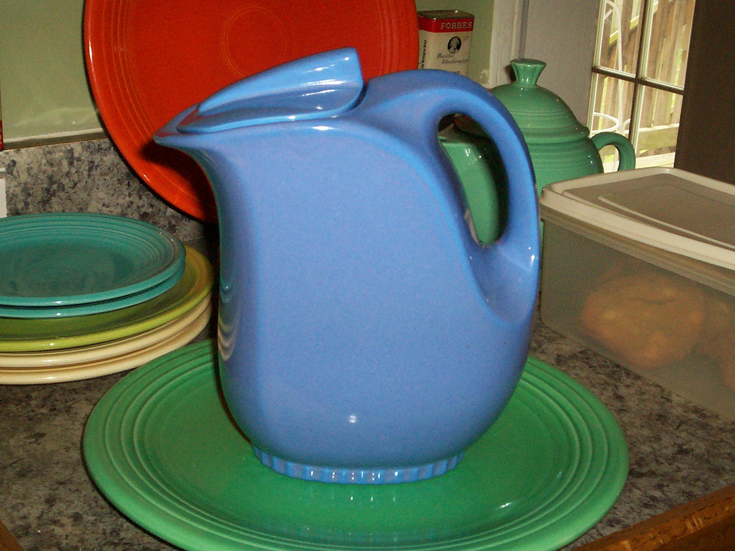 Vintage Hall Montgomery Ward Water Pitcher