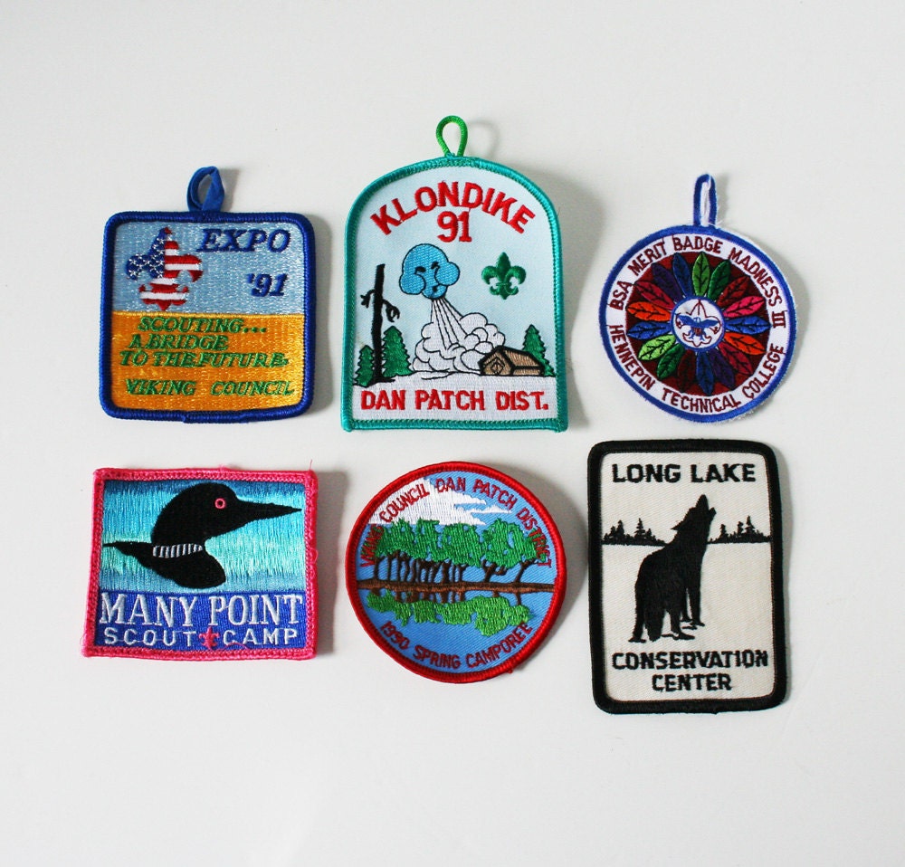 Vintage Boy Scout Patches - MN