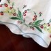 Unused Vintage Pillowcase - Bold Red and Yellow Flowers