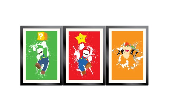 Mario Paint 3-Poster Set