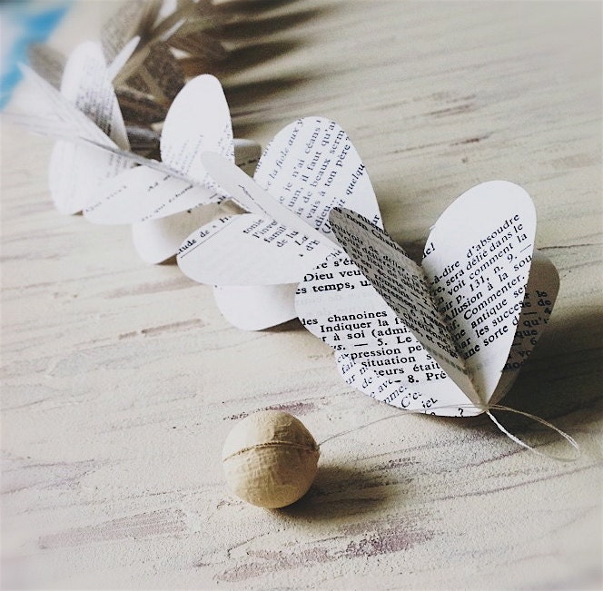 Heart Strings Vintage  French 3D Paper Mobile