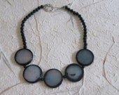 Agate and Onyx Necklace
