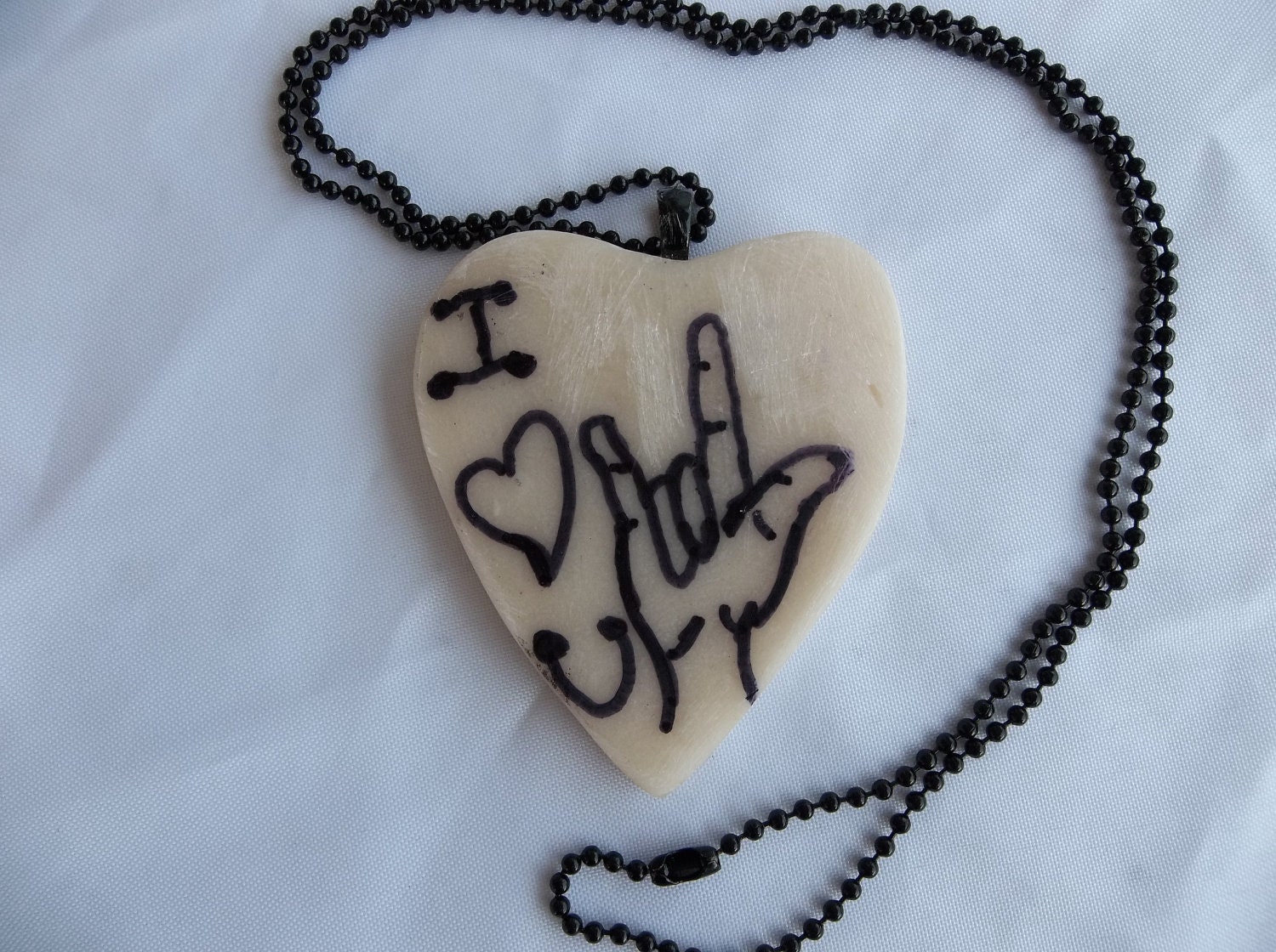 American Sign Language I love You Pendant