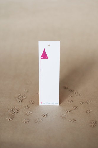 You Float my Boat  - set of 5 swing tags