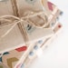 3 Sheets Follow the Arrow - Wrapping Paper - Herringbone - Chevron - Gift Wrap