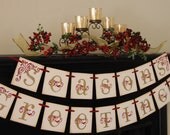 christmas decoration banner Seasons Greetings