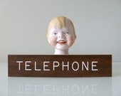 Vintage Telephone Sign