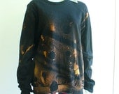 Bleach Polkadot Galaxy Sweatshirt Unisex Large