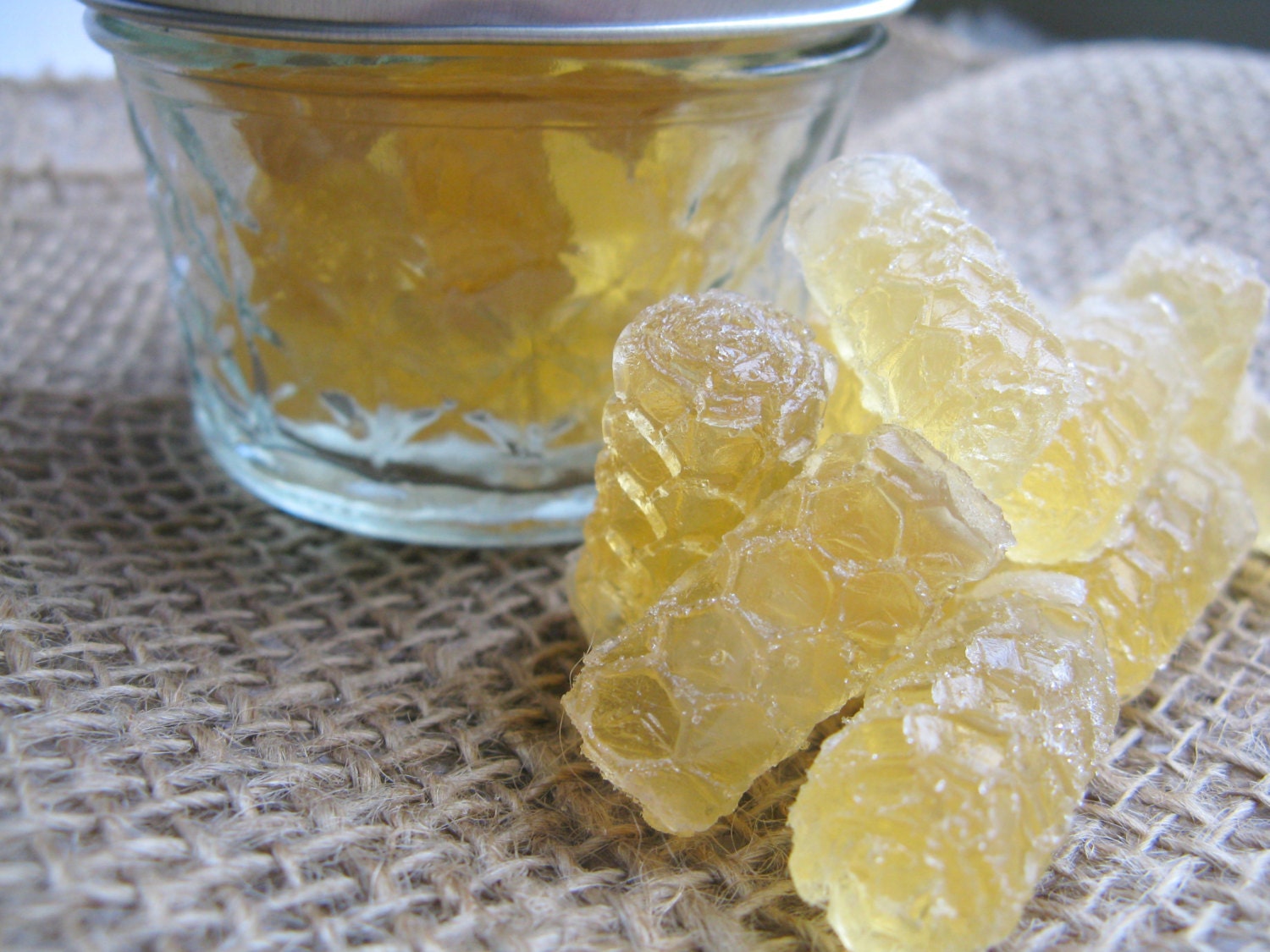 Honey Comb Nugget Soap Kitchen Soap Guest Soap Wedding Favor Gift