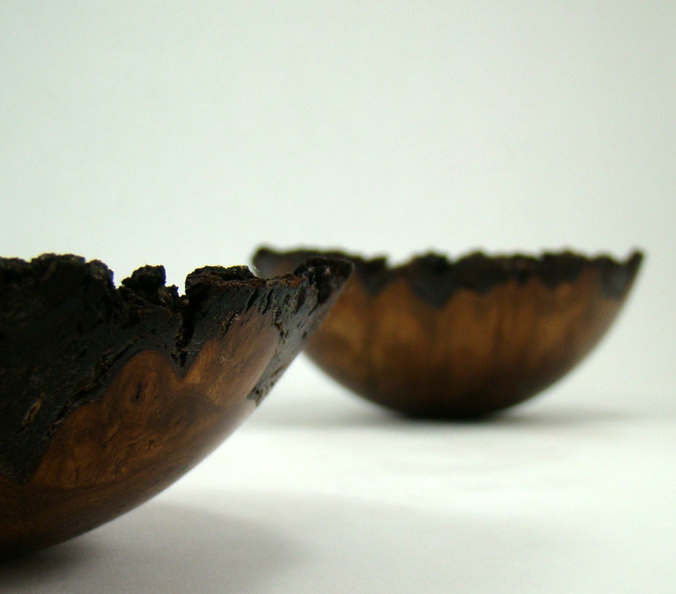 The Apple of Her Eye - Walnut Burl bowls