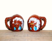 Vintage Indian Chief Shakers