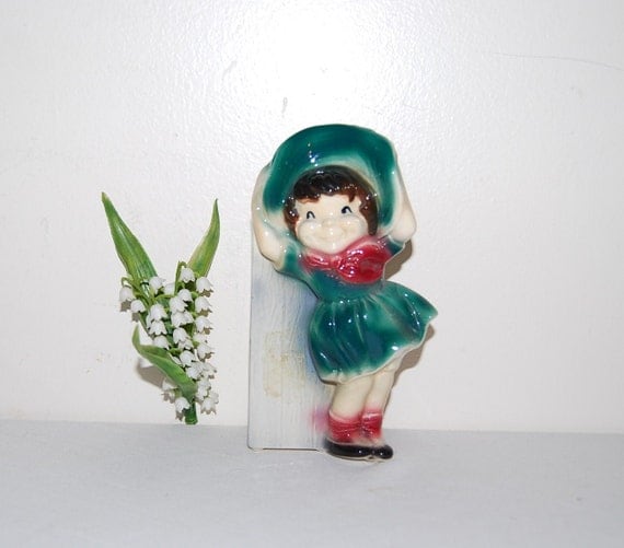 Vintage Girly Wall Planter