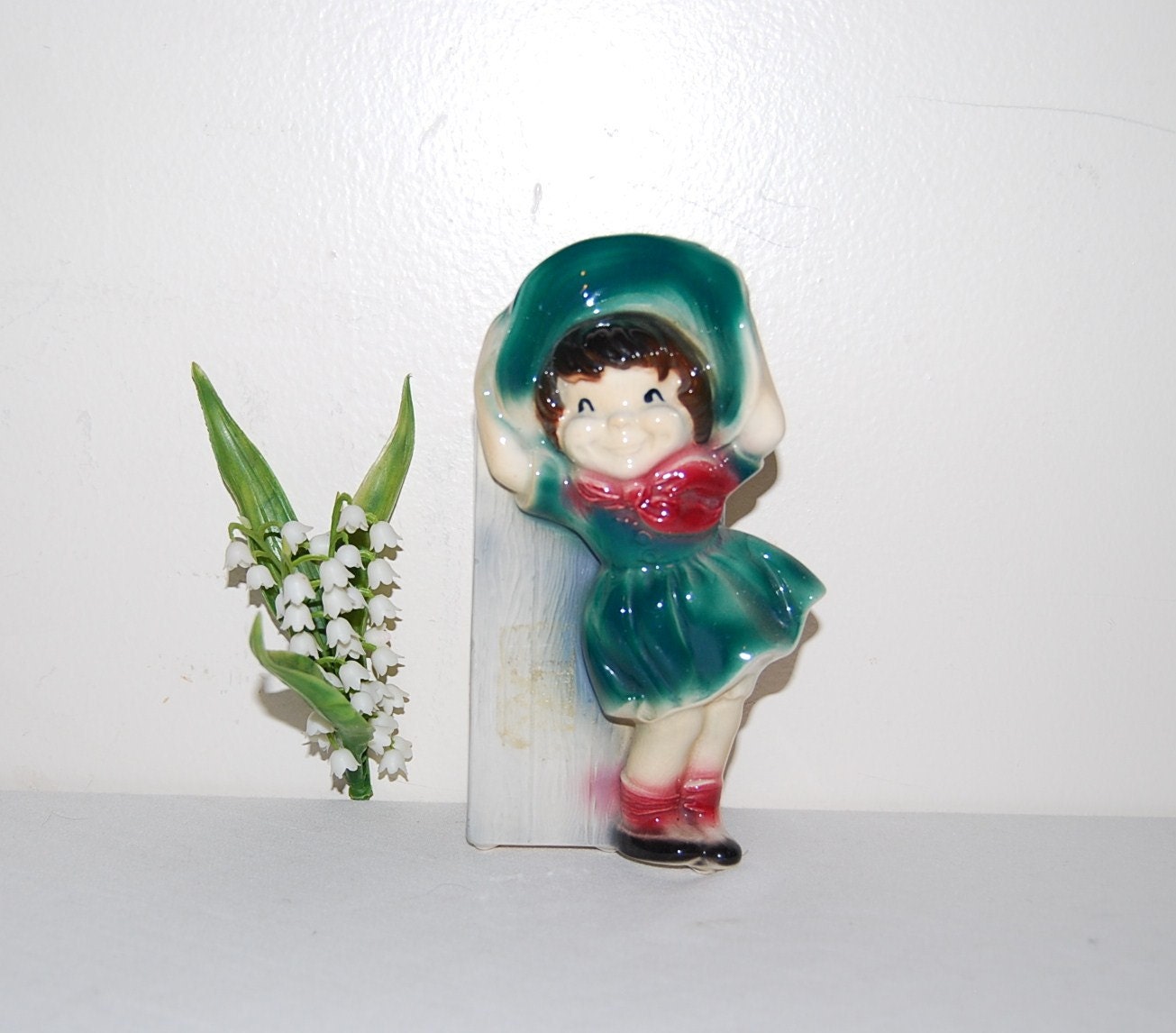 Vintage Girly Wall Planter