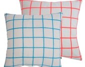 Check - Screenprinted cushions