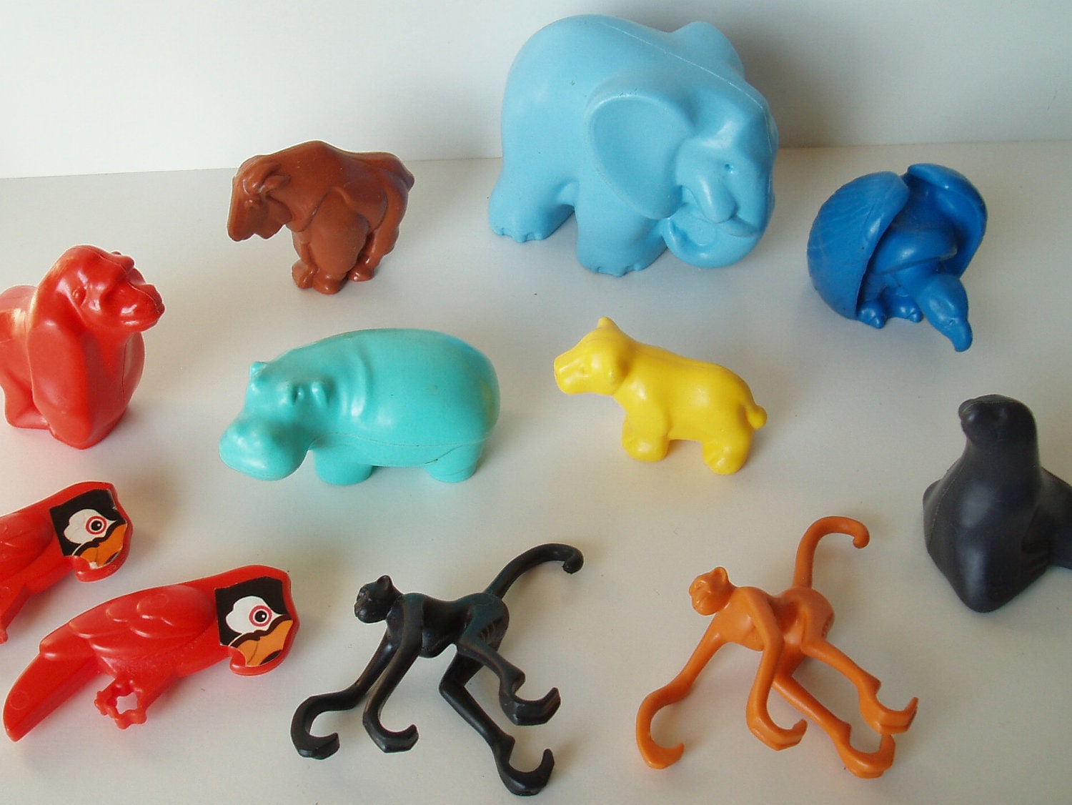 Vintage toys Fisher Price Zoo Animal Lot by thevintagesocialite