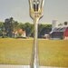Personalized Rock On Silver Fork Magnet