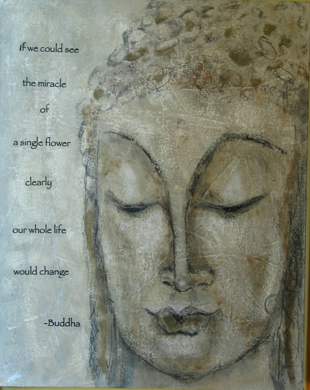 Flower Buddha
