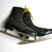 vintage 1950's black Canadian men's ice skates