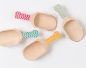 4 Larger Wooden Scoops - Chevron - Great For Serving Toppings Il_170x135