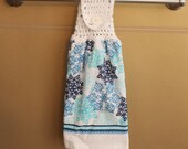 Lace Snowflakes Crocheted Top Towel-H052