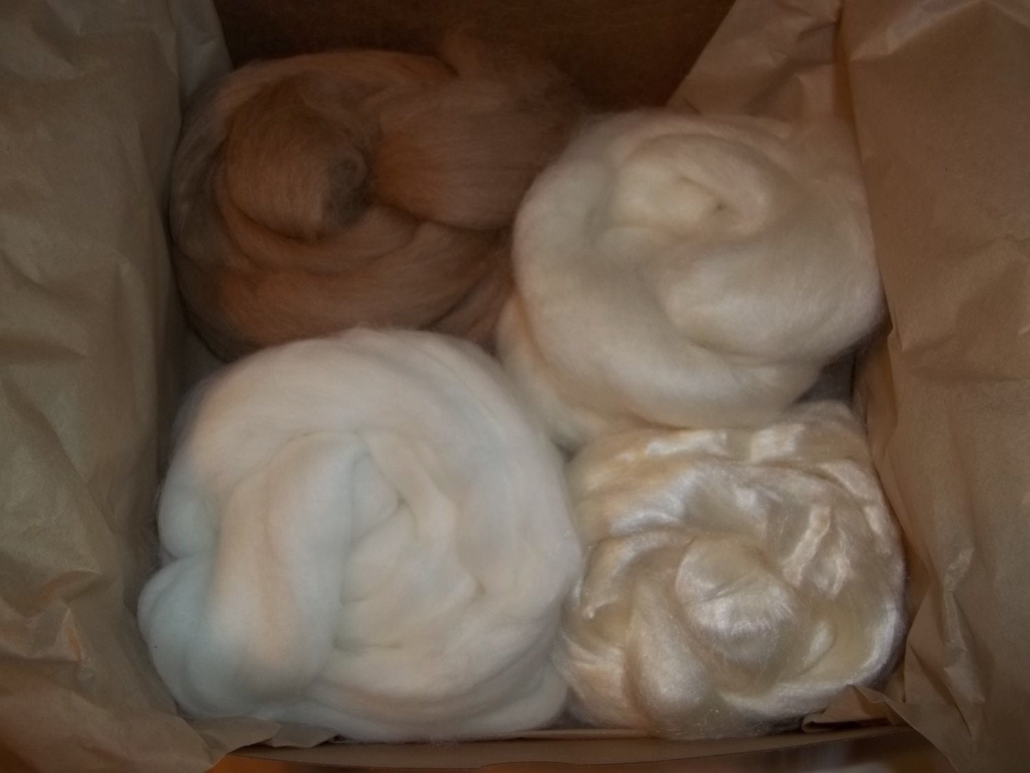 Buy holiday gift baskets with free shipping - Luxury Fiber Sampler- Great Holiday Gift for your favorite Spinner
