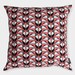 Toucans throw pillow 50x50cm - coral