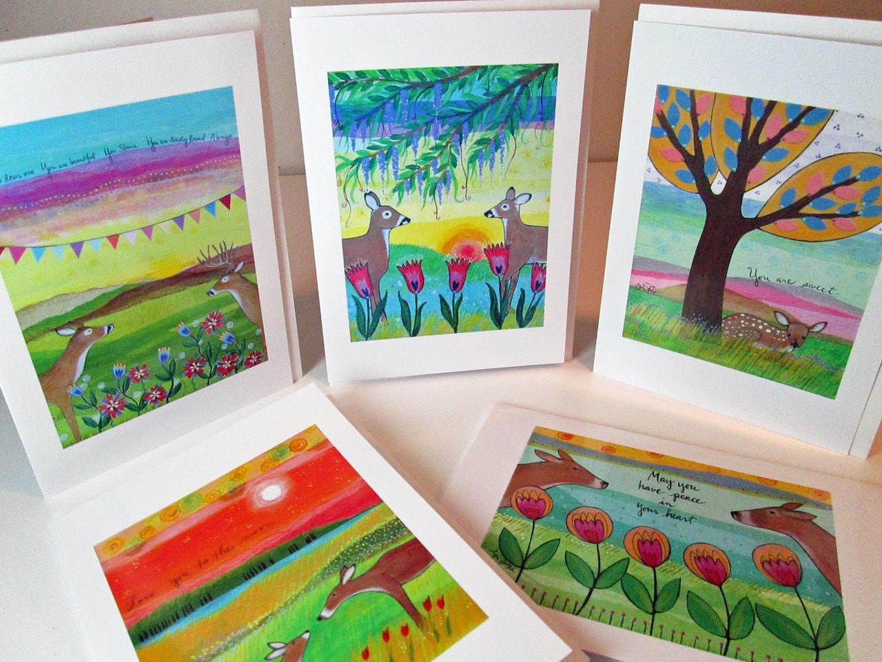 Oh Deer : Greeting Card Collection of 5