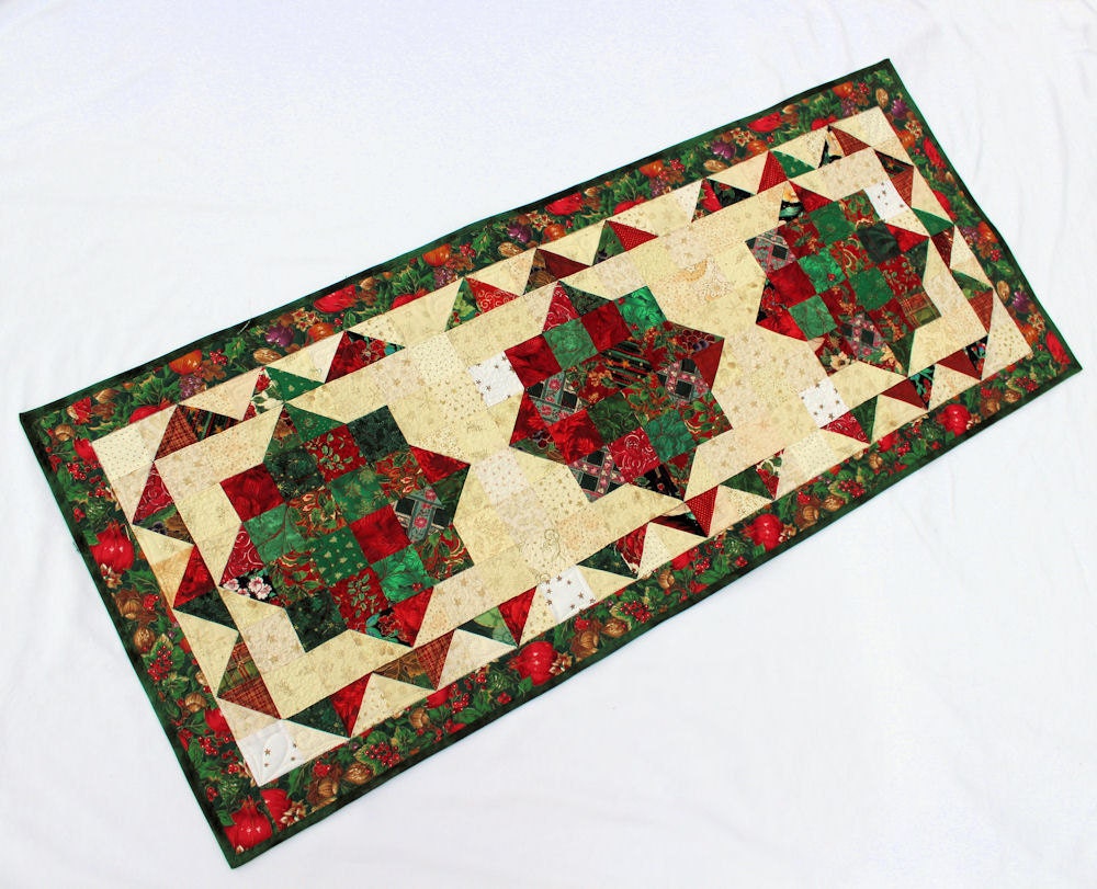 Christmas Jewels Quilt - Table Runner
