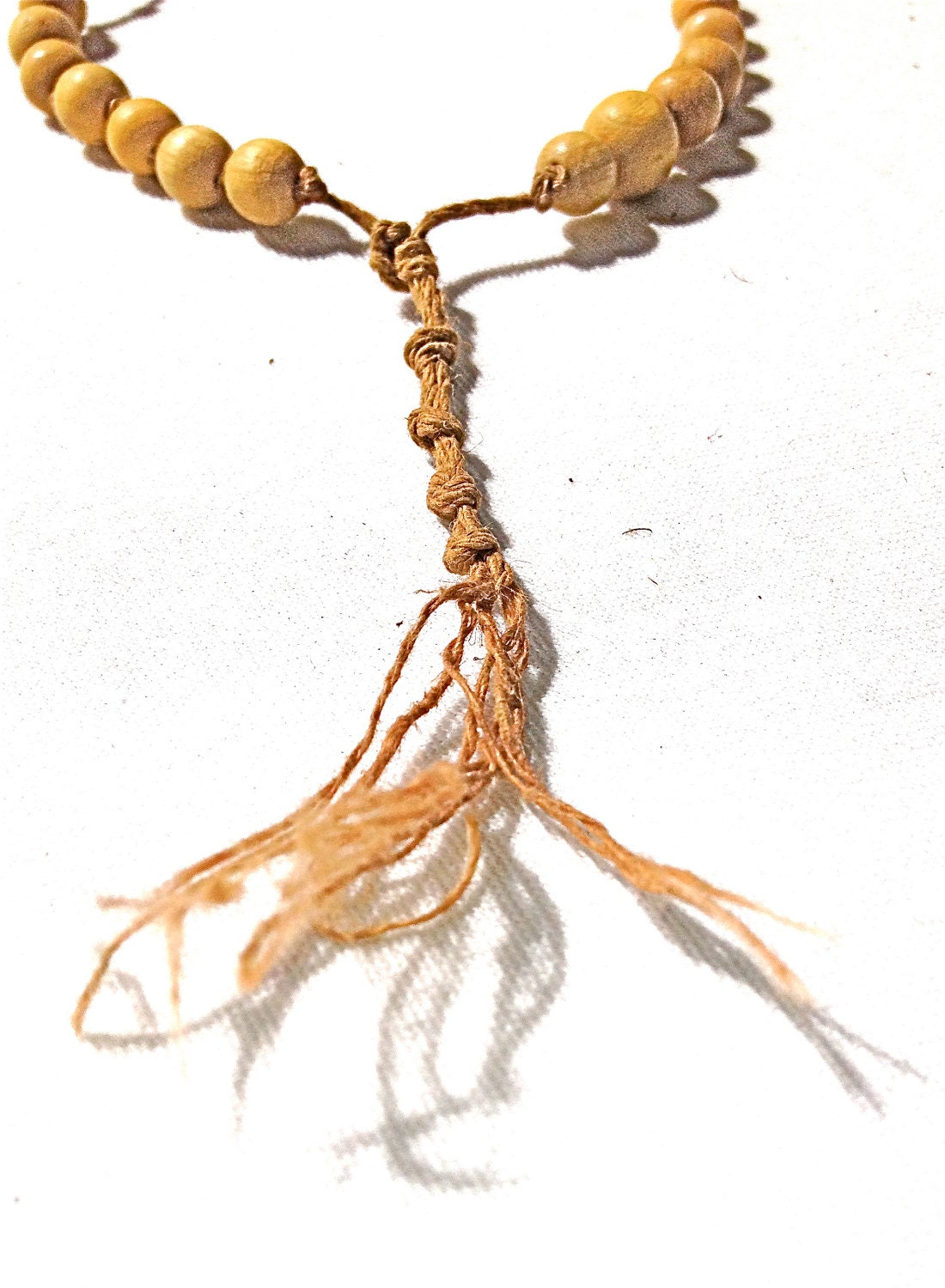 Hand knotted prayer beads