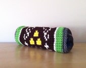 The Legend of Zelda Two-Sided Bag - Wind Waker - Tunisian Crochet
