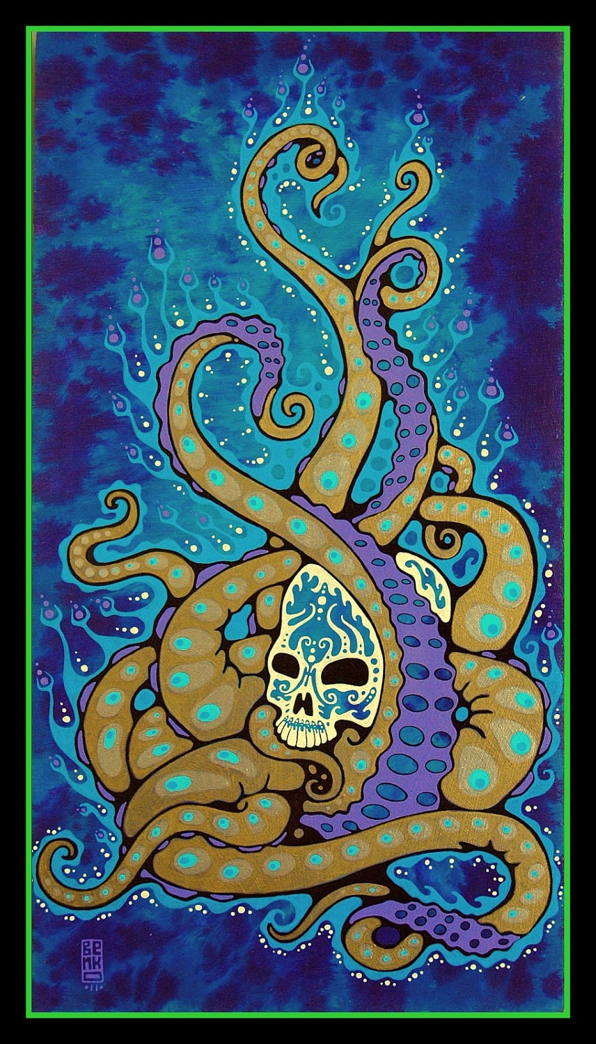 SkullOctopus  Print