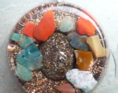 Etheric Energy Pendant with Agate Blend - Gentle Stability and Clarity