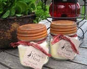 8 ounce Organic Soy Candles- Lots of scents to choose- from Apple Cider to Zucchini Bread