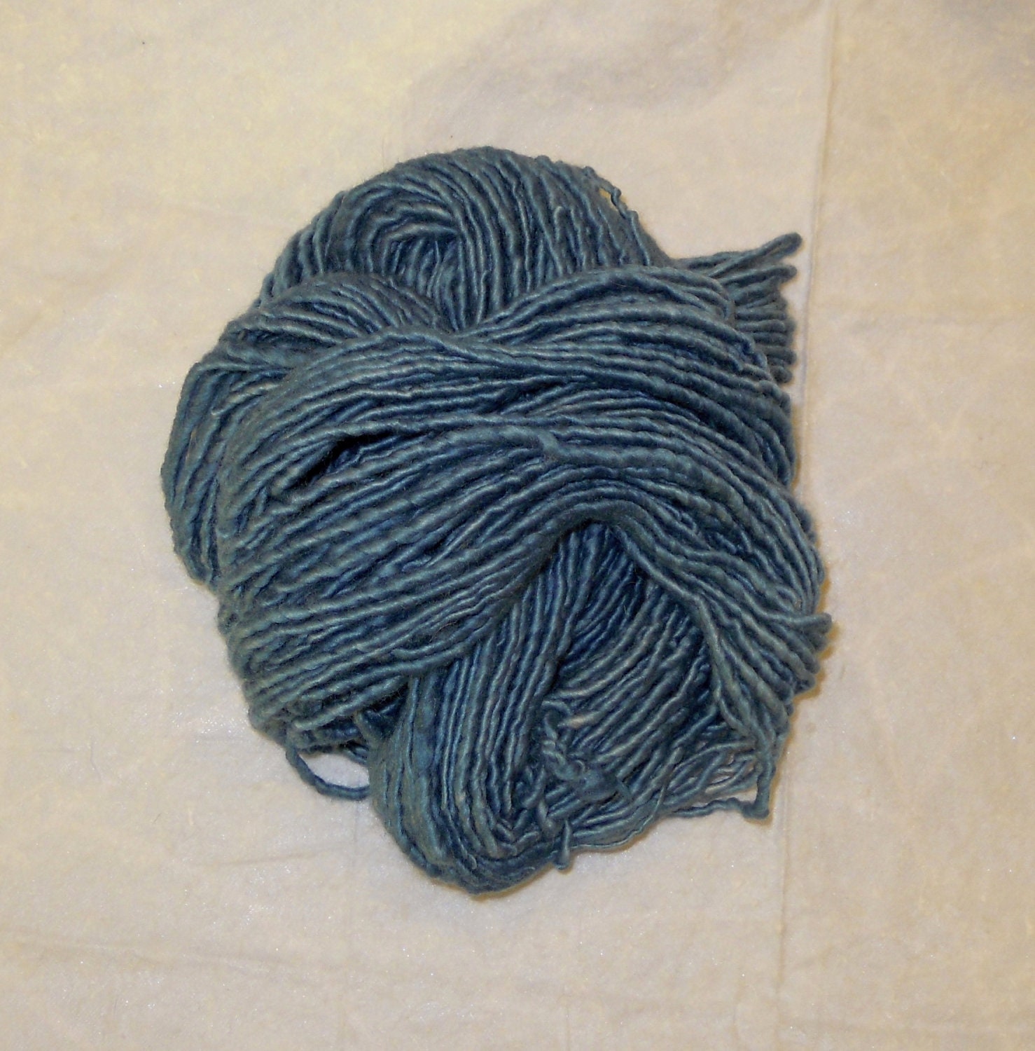 Superwash BFL wool handspun yarn, 140 yards