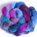 POLWARTH Fibre Hand Painted top - roving fiber felt 105g 3 available