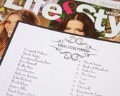 Printable Baby Shower Game- Movie Star Mamas