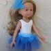 Corolle Les cheries Doll Ballerina Dress with Hair Snap