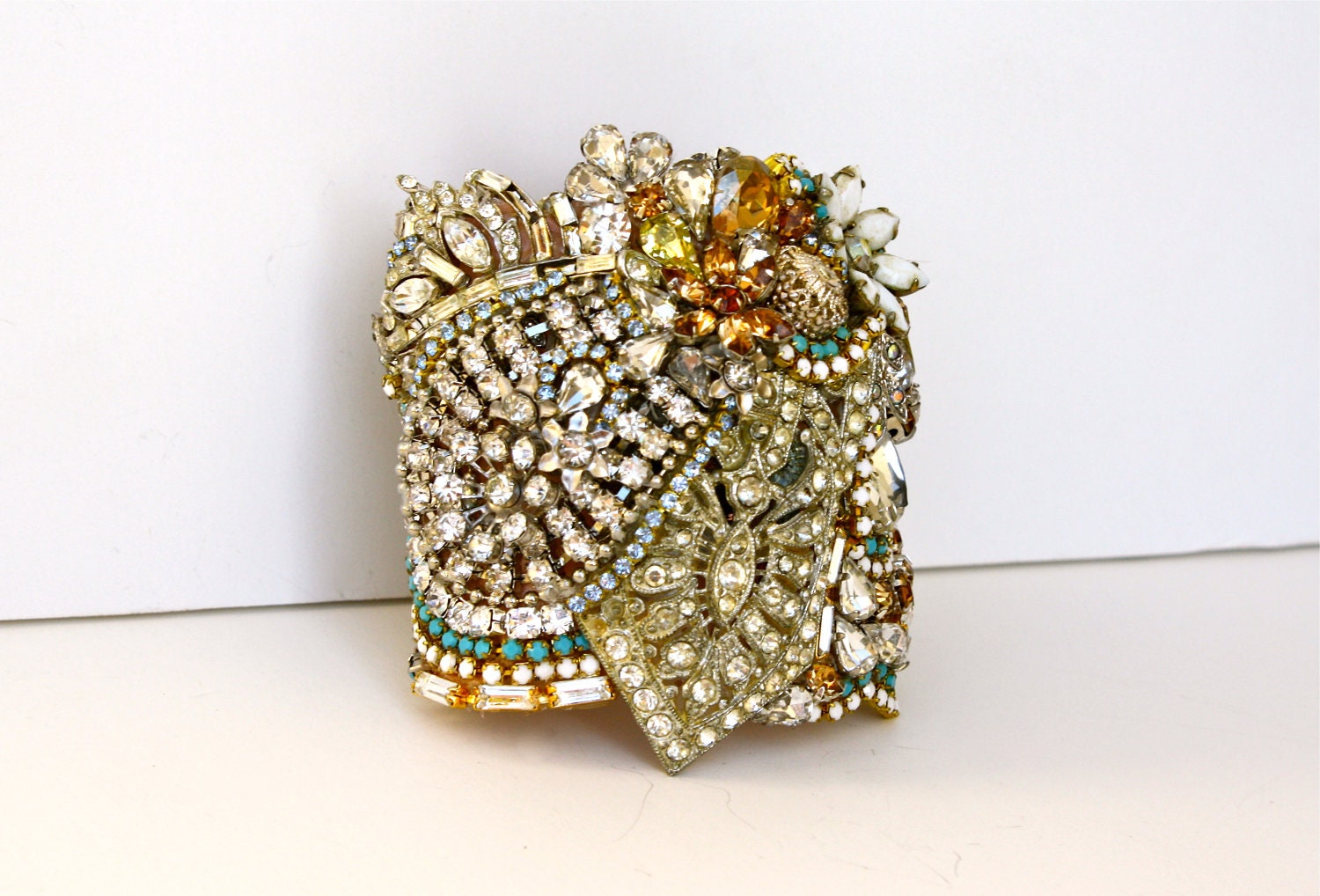 Doloris Petunia One of a Kind Custom Cuff - Sold Out