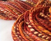Fallen Leaves - certified organic handspun yarn, super bulky weight