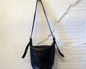 Coach Purse Vintage 1980s Bucket Bag Black