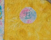 Custom Quilt Label for made-to-order Quilts
