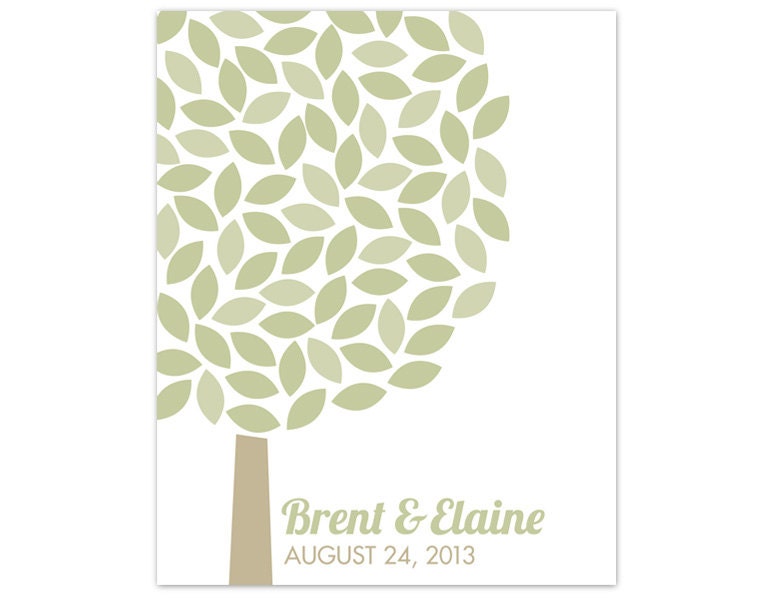 Signature Tree - Modern (16x20)