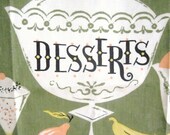 Vintage Towel Desserts Sweet Treats