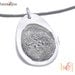 Custom Fingerprint Pendant - Sterling Silver Custom Thumbprint or Fingertip Print Oval Pendant/Charm