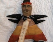 Candy Corn Primitive Halloween Doll Candy Corn Guild OFG Team