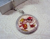 I Heart Nerds Pendant Necklace