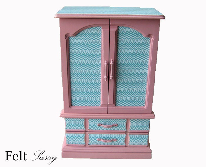 Refurbished Jewelry Box Large - Electric - by FeltSassy