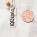 It is what it is, It is what it is Necklace, Adoption Gifts, Hand Stamped Sterling Silver, Encouragement Necklace, Sympathy Gift