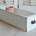 Vintage Drawer /  Sewing Drawer / Cottage White Distressed / Storage Salvaged/ Cottage Decor